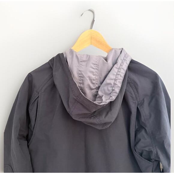 Original Penguin by Munsingwear Rain Coat M Navy Hooded Jacket Cotton Blend - Picture 9 of 12